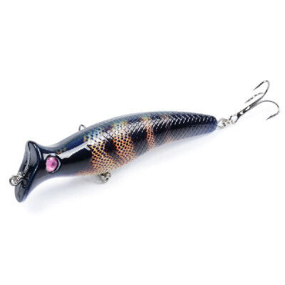 

Artificial Top Water Fishing Lure 3D Eyes Hard Popper Lures for Saltwater Freshwater