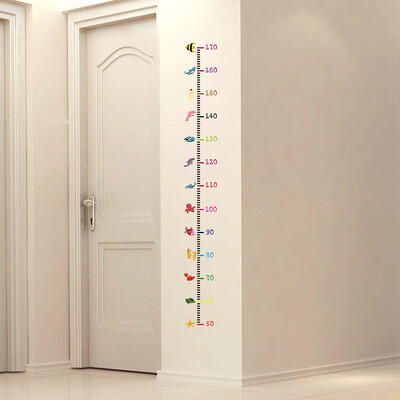 

Luochu Luxchic Childrens Room Height Ruler Wall Sticker Baby Bedroom Wall Sticker Cartoon Height Sticker Wall Sticker Underwater Animal Height Sticker
