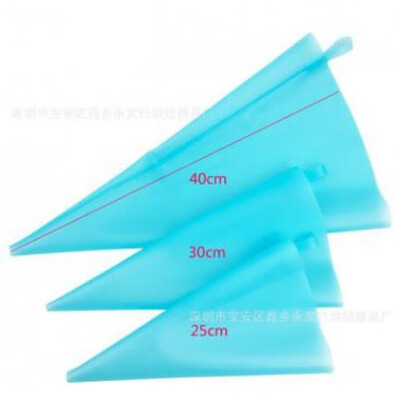 

High Quality 3 Piece Suit Tpu Cookies Pastry Bag DIY Set Silicone Baking Tools Cake Products10 12 16Cun Suit