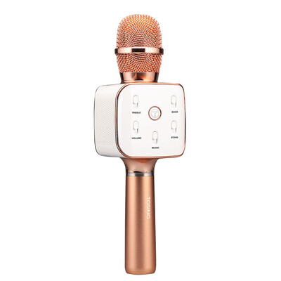 

TOSING 02 Wireless Karaoke Microphone Bluetooth Speaker 2-in-1 Handheld Singing Recording Portable KTV Player for iOS Android Smar