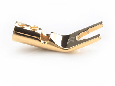 

Copper Colour CC Y-2 Hifi Audio Y Plug Pure Copper Gold-plated Loudspeaker Connector