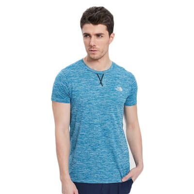 

North The North Face spring&summer 2019 new mens outdoor wild casual bottoming round neck T-shirt NF0A3RKR blue