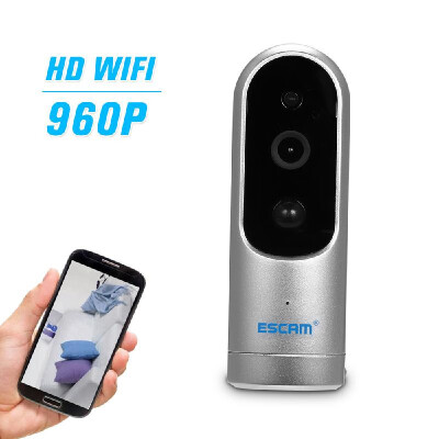 

ESCAM Home Security WIFI Camera 960P Wireless IP Camera Baby Monitor with PIR Motion Detection Security Camera Bracket TF Card Re