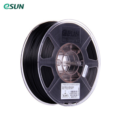 

eSUN ePA-CF 175mm Carbon Fiber Filled Filament 1KG 22lb Spool Consumables Natural Material Refills for 3D Printers