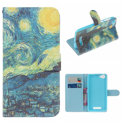 

MOONCASE Wiko Lenny3 Max Painted Pattern Holster - Starry Sky