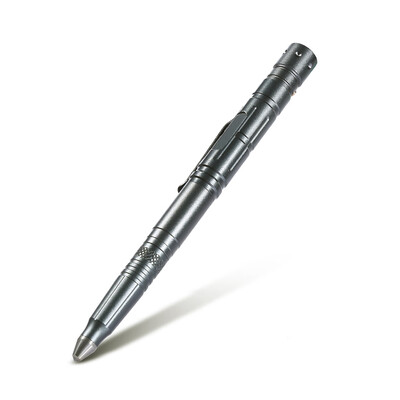 

B0072 Tactical Pen Self Defense from Badass EDC Tool for Survival Military Police Grade LED Flashlight Tungsten Steel Glass Break