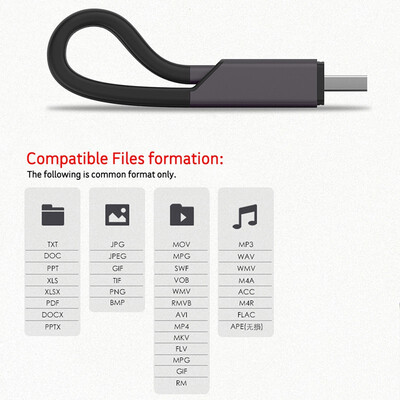 

IDISKK Business Flash Drive 32GB Memory Stick New Design Black Line Pendrives Usb 64GB for iPhonePC 2in 1 Usb Stick USB 30