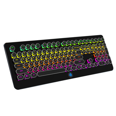 

MAGIC-REFINER MK9 Mechanical Gaming Keyboard USB Wired Backlight Switchable 108 keys Gaming Keyboard for Computer Gamer