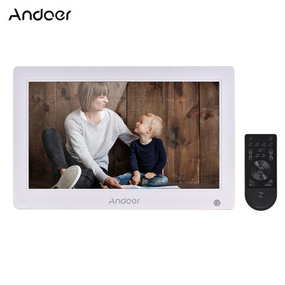

Andoer 133 Inch Digital Photo Frame IPS Full View Screen Digital Picture Album High Resolution 192012801610 Support 1080P HD