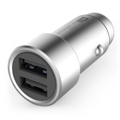 

Xiaomi Car Phone Charger Metal Casing Dual Universal USB Charging Dock
