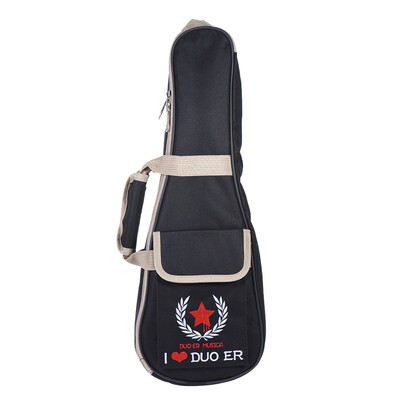

21" Ukelele Bag Case Backpack Adjustable Shoulder Strap Portable 6mm Thicken Padded Black
