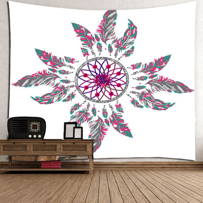 

Geometric Abstract Decorative Hanging Wall&Blanket Background Fabric Colorful Multistyle Multipurpose Beach&Yoga Towel