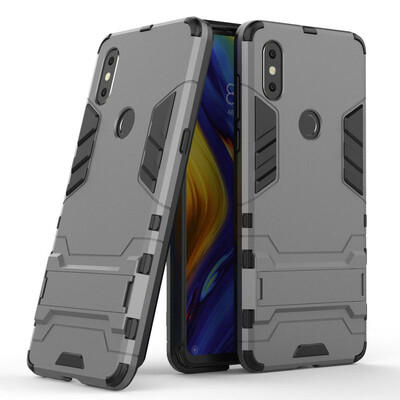 

for Xiaomi Mi Mix 3 Shockproof Hard Phone Case for Xiaomi Mi Mix 3 Mix3 6GB 8GB 10GB 128GB 256GB 512GB Armor Case Back Cover