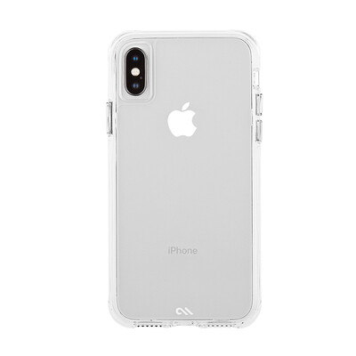 

CASE-MATE Apple iPhone XS 58-inch tough thin&transparent anti-fall fashion mobile phone case cover transparent