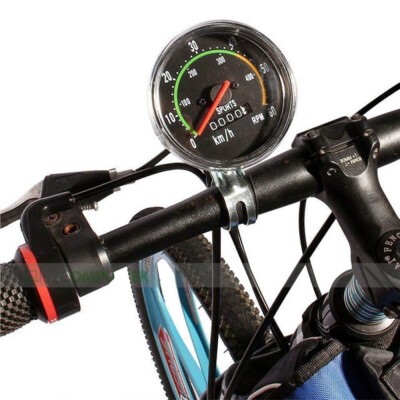 

wired cycling speedometer custom universal mini metal mechanical bicycle odometer speedometer mountain bike computer Large Screen