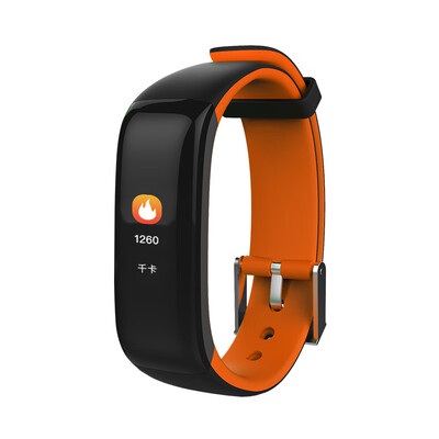 

P1 Screen Pedometer Watch Blood Pressure Heart Rate Monitor Fitness Bracelet Smart Band for IOS Android OS