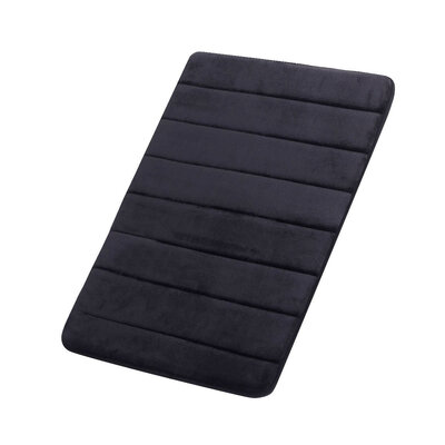 

Non-Slip Soft Microfiber Memory Foam Bath MatToilet Bath Rugwith Anti-Skid Bottom Washable Quickly Drying Bathroom mats