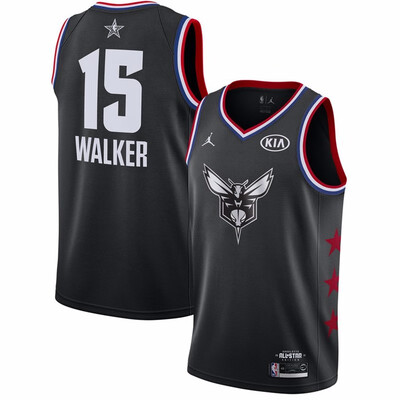 

2019 All-Star Charlotte Hornets 15 Kemba Walker Basketball Jersey