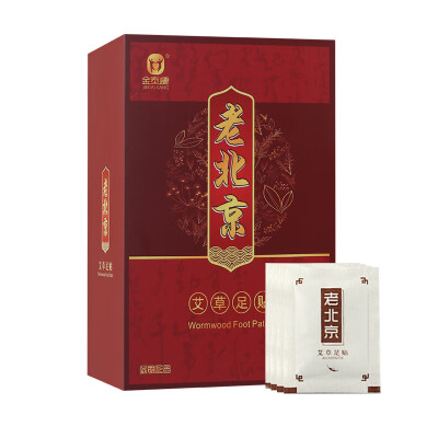 

Jin Taikang old Beijing wormwood foot patch wet defrosting to wet air to keep warm&warm to help sleep beauty health bamboo v