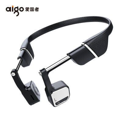 

Patriot aigo G06 bone conduction sports Bluetooth headset wireless hanging ear bone conduction headphones black