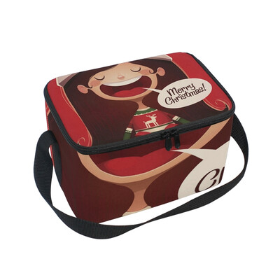 

ALAZA Lunch Box Insulated Lunch Bag Large Cooler Childs Greeting Tote Bag