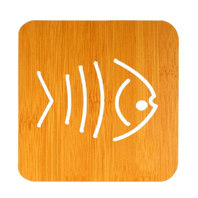 

Heat Insulation Mat Bamboo Wood Insulation Mat Heat Resistant Trivet Mat Hot Pot Holder Cute Table Mat 57"57"018