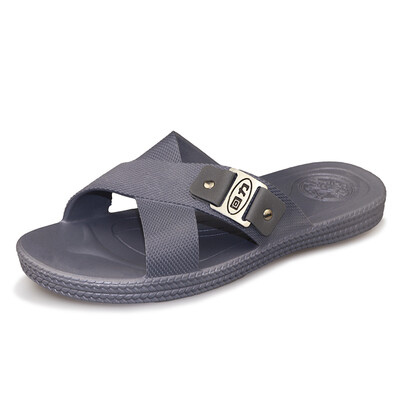 

Warrior Mens Home Indoor Outdoor Bathing Beach Sandals&Slippers 3265 Gray 42 Small One Size
