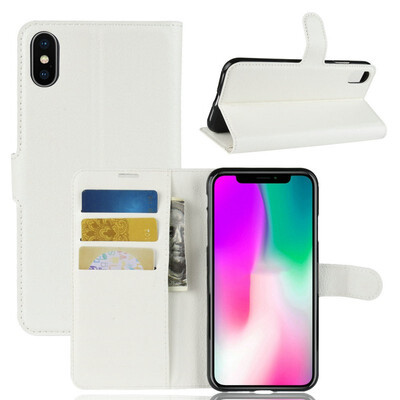 

for Apple iPhone  Max 65"  for iPhone XR 61" WIERSS Wallet Phone Case for iPhone X 10 58" Flip Leather Cover Case Fundas