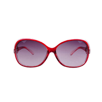 

Red Copper Film-rimmed Europe&American New Women Fashion Sunglasses Jade Texture Gradient Sun Glasses