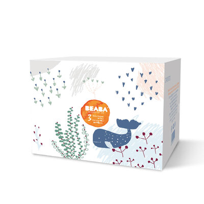

BEABA Baby Series Baby Diaper  Code Gift Box Plus 648 Pieces 6-11kg