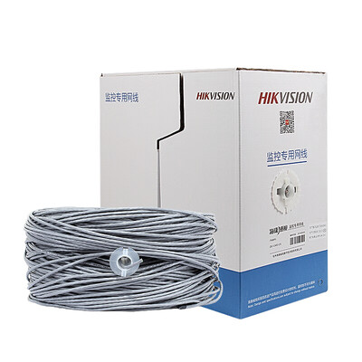 

Hikvision monitoring special network cable national standard oxygen-free copper super five unshielded network cable 305 meters box DS-1LN5E-E E