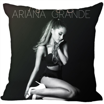 

Ariana Grande Pillow Cover Bedroom Home Office Decorative Pillowcase Square Zipper Pillow Cases Satin Soft No Fade 35x35CM 35x35CM 35x35CM