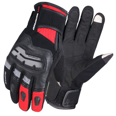 

Saiyu SCOYCO autumn&winter motorcycle riding gloves locomotive waterproof cold anti-fall touch screen protection warm gloves male MC17B red