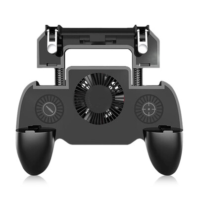 

Mobile Game Controller Grip Extended Handle with Trigger Joystick for iOS Android