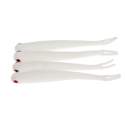 

A FISH LURE Soft Fishing Lures Long Tail Artificial Bait 4pcs
