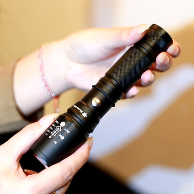 

SHENYU glare long-range flashlight rechargeable LED outdoor home USB direct charge mini convenient waterproof self-defense small lighting