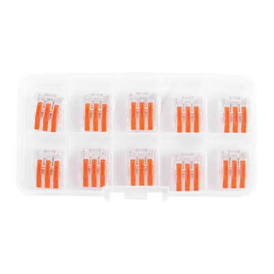 

10pcs Flame Retardant Cable Connector Set Universal Wire Connectors Case Kit Quick Terminals