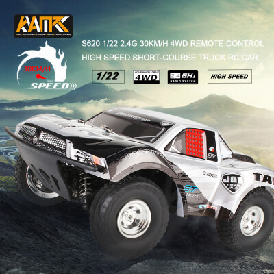 

KYAMRC S620 122 24G 30KMh 4WD Remote Control High Speed Short-course Truck RC Car