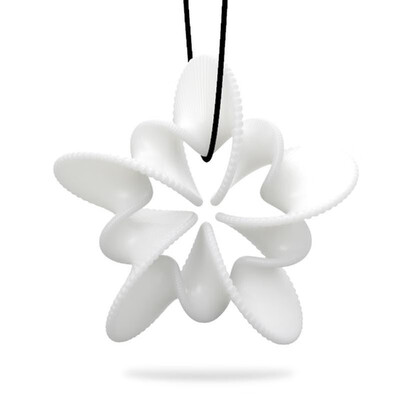 

Tomfeel 3D Printed Jewelry Blooming Flower Elegant Modeling Pendant Jewelry Necklace Accessories
