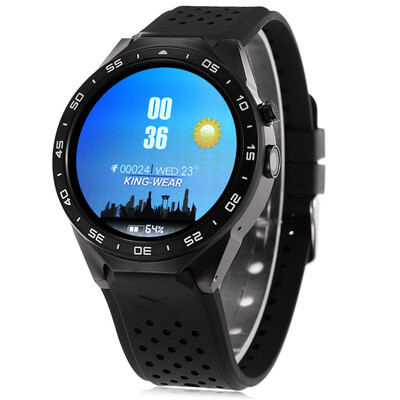 

KingWear KW88 Android 51 139 Screen 3G Smartwatch Phone MTK6580 Quad Core 512MB 4GB GPS Pedometer Smart Watch