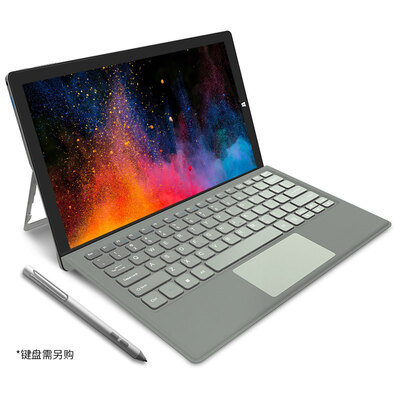 

Zhongbai Jumper EZpad Go 64G version 116 inches 2019 new win10 tablet two-in-one notebook N3450 4G64G before the black after silver