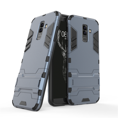 

Goowiiz Phone Case For Samsung Galaxy A6A6 PlusA8 StarA9 StarJ2 Pro 2018 Armor PCTPU Silicone Hard Bracket Double Protection
