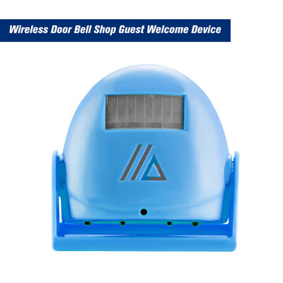 

Wireless Door Bell Shop Guest Welcome Device Infrared Motion Sensor Home Anti-theft AlarmYellow
