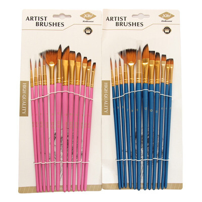 

NeillieN Watercolor Painting Brushes Art Brushes Nylon Brushes12 Suits Watercolor acrylic brushBrush Suit Painting Supplies