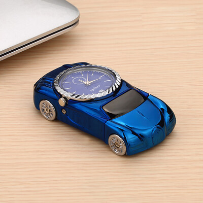 

2-in-1 USB Rechargeable Double-sided Electronic Hit Fire Machine Windproof Flameless Sports Car&Watch Metal Smoking Lighters w