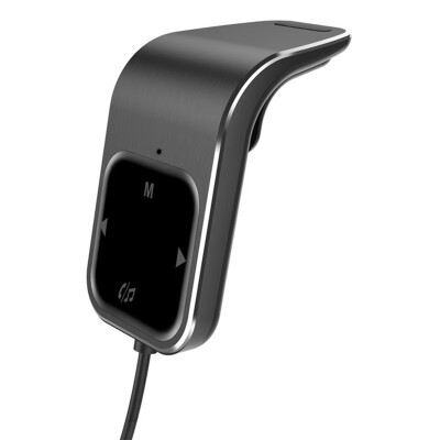 

Car TF card MP3 player FM transmitter mobile phone hands-free calling cigarette lighter dual USB charger bluetooth call headset
