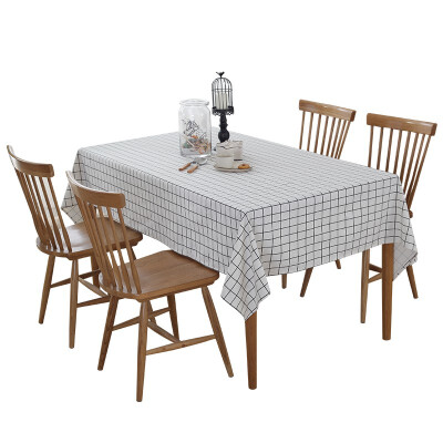 

Modern canvas lattice table cloth household cloth tea several cloth covers