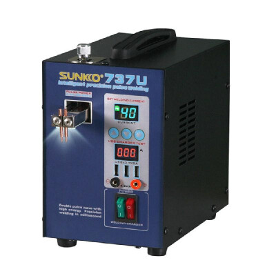 

Mini Home Precision Pulse Battery Portable USB Charging Testing Spot Welding Machine SUNKKO 737U