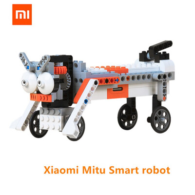 

Xiaomi Mijia Mitu Robot Smart Building Block Robot 305 Bricks Bluetooth Mobile Remote Phone APP Control For Xiaomi Smart Home