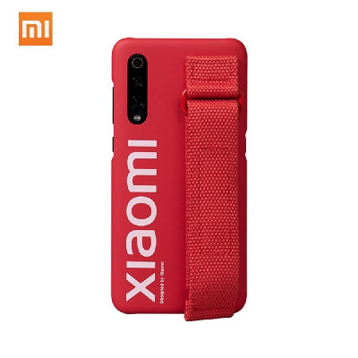 

Phone Protective Case for Xiaomi 9 Hip Hop Style Slim Phone Cover Fashionable Phone Shell PC With Wrist Strap